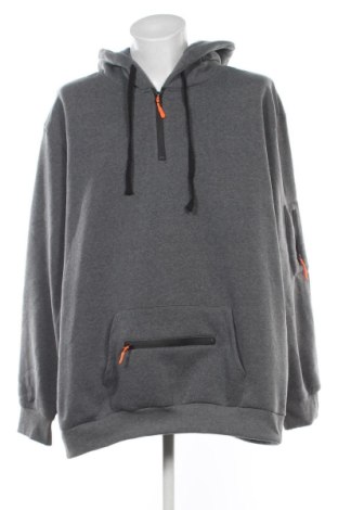 Ανδρικό φούτερ Unbranded, Μέγεθος 5XL, Χρώμα Γκρί, Τιμή 19,00 €, #136879102
