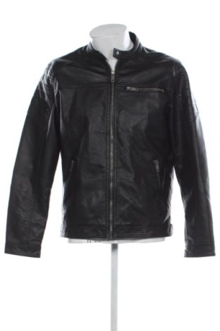 Męska skórzana kurtka Jack & Jones, Rozmiar XL, Kolor Czarny, Cena 187,55 zł, #136800104