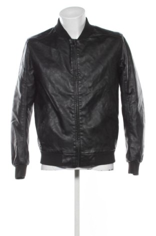 Мъжко кожено яке Unbranded, Размер L, Цвят Черен, Цена 25,00 €, #136861619