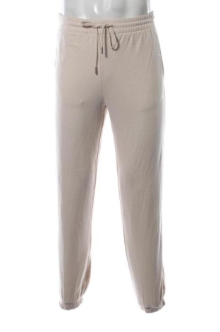 Męskie spodnie sportowe H&M, Rozmiar S, Kolor Beżowy, Cena 53,99 zł, #136866303