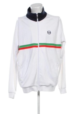 Męska bluza sportowa Sergio Tacchini, Rozmiar 4XL, Kolor Biały, Cena 316,15 zł, #136768976