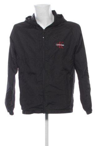 Męska kurtka Calvin Klein, Rozmiar L, Kolor Czarny, Cena 305,43 zł, #136774828