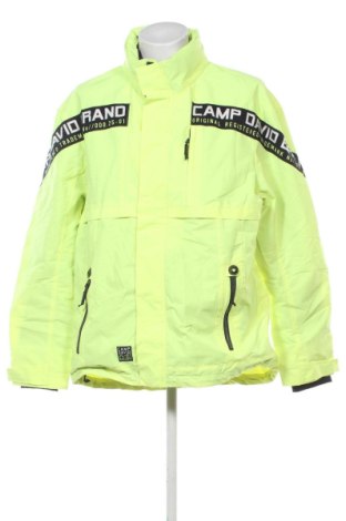 Męska kurtka Camp David, Rozmiar 3XL, Kolor Żółty, Cena 169,99 zł, #136854909