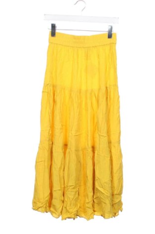 Rock H&M, Größe XS, Farbe Gelb, Preis 12,99 €, #136781106