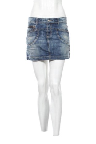 Fustă United Colors Of Benetton, Mărime M, Culoare Albastru, Preț 71,99 Lei, #136782627