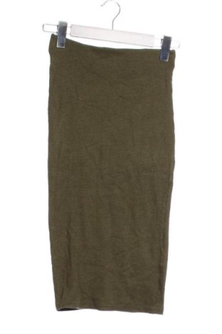 Spódnica Pull&Bear, Rozmiar XS, Kolor Zielony, Cena 44,99 zł, #136808245