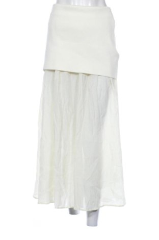 Fustă Zara, Mărime S, Culoare Ecru, Preț 93,84 Lei, #136843781