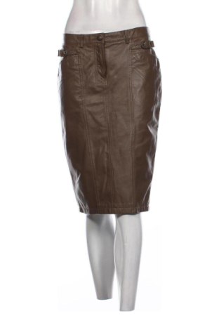 Skórzana spódnica Just Cavalli, Rozmiar XL, Kolor Brązowy, Cena 236,41 zł, #136792574