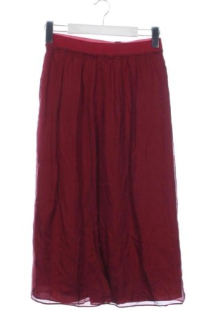 Fustă Massimo Dutti, Mărime XS, Culoare Roșu, Preț 70,99 Lei, #136812503