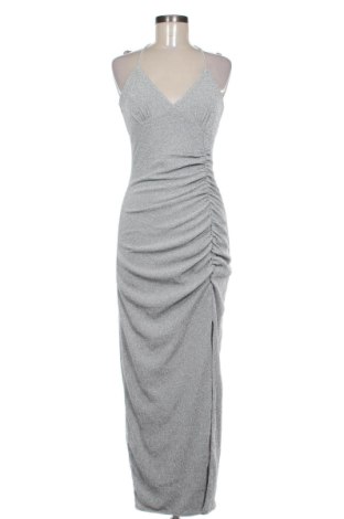 Kleid H&M, Größe S, Farbe Silber, Preis 18,99 €, #136738790