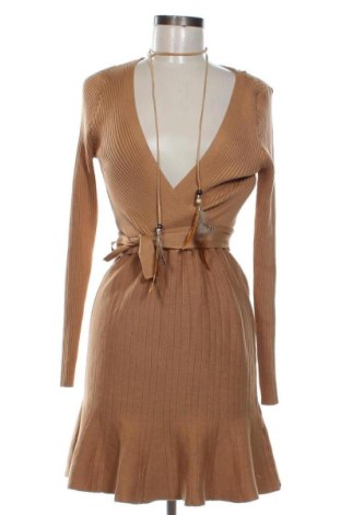 Rochie Amisu, Mărime XS, Culoare Bej, Preț 29,99 Lei, #136766367