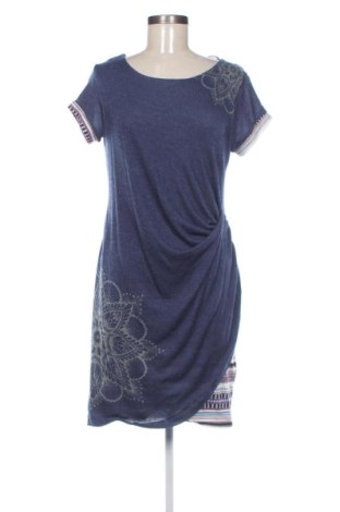 Рокля Desigual, Размер L, Цвят Син, Цена 39,36 €, #136771030