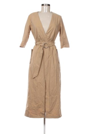 Рокля Zara, Размер S, Цвят Бежов, Цена 11,75 €, #136789419