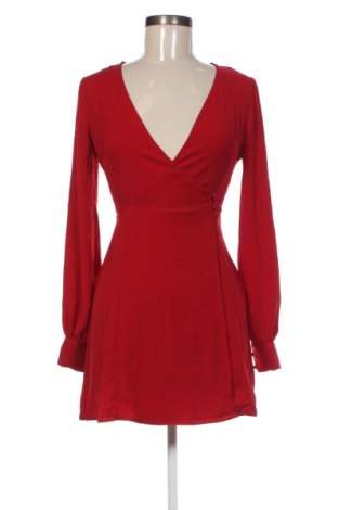 Kleid Bershka, Größe XS, Farbe Rot, Preis 16,99 €, #136796997