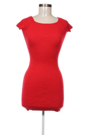 Kleid Bershka, Größe XS, Farbe Rot, Preis 11,99 €, #136808819
