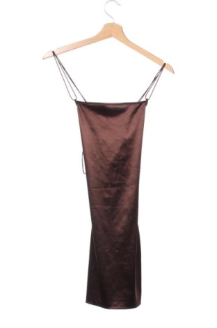 Kleid H&M, Größe XS, Farbe Braun, Preis 11,99 €, #136834616