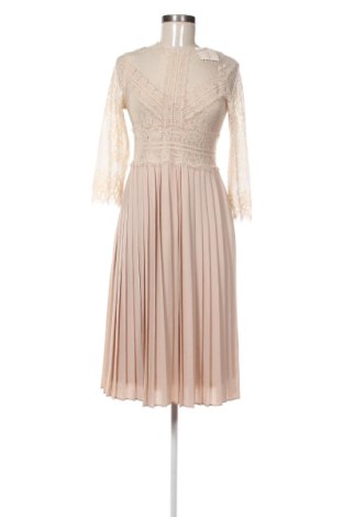 Φόρεμα Zara, Μέγεθος XS, Χρώμα  Μπέζ, Τιμή 22,99 €, #136838685