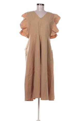Rochie C&A, Mărime XL, Culoare Bej, Preț 114,69 Lei, #136853941