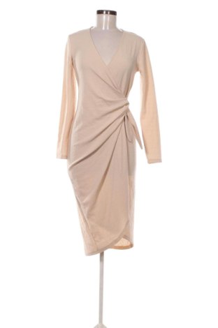Kleid H&M, Größe M, Farbe Beige, Preis 13,00 €, #136857609