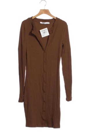 Kleid NA-KD, Größe XXS, Farbe Braun, Preis 16,99 €, #136683977