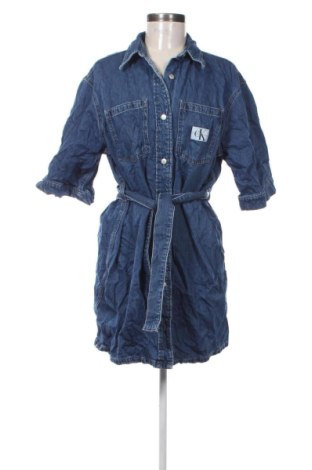 Rochie Calvin Klein Jeans, Mărime S, Culoare Albastru, Preț 213,99 Lei, #136780586