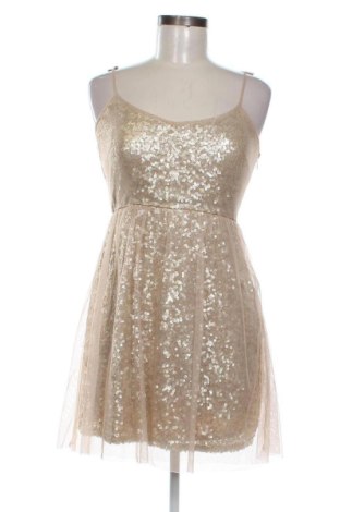 Kleid Bershka, Größe M, Farbe Golden, Preis 12,08 €, #136800806