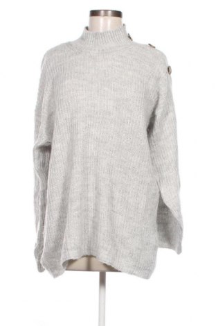 Γυναικείο πουλόβερ Laura Torelli, Μέγεθος L, Χρώμα Γκρί, Τιμή 4,99 €