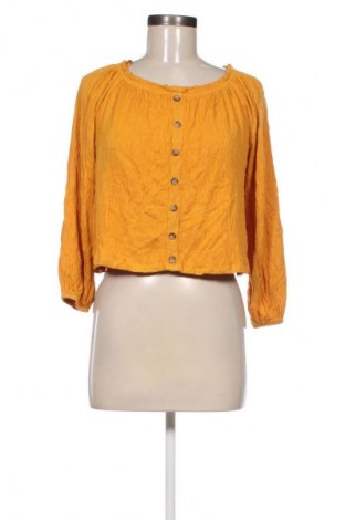 Dámská halenka Bershka, Velikost S, Barva Žlutá, Cena  49,00 Kč