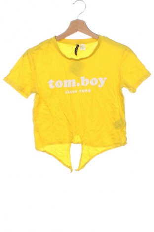 Дамска блуза H&M Divided, Размер XS, Цвят Жълт, Цена 2,04 €