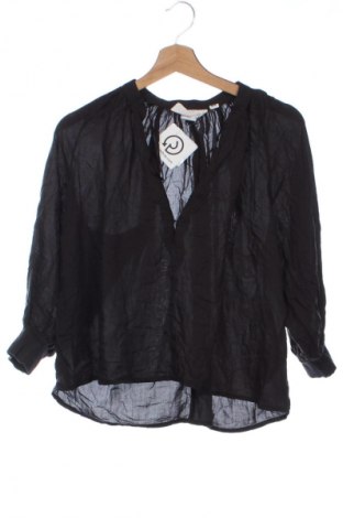 Dámska blúza H&M L.O.G.G., Veľkosť XXS, Farba Čierna, Cena  1,95 €