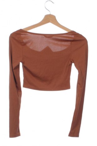 Γυναικεία μπλούζα SHEIN, Μέγεθος XS, Χρώμα Καφέ, Τιμή 1,99 €