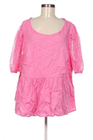 Dámska blúza SHEIN, Veľkosť 4XL, Farba Ružová, Cena  3,95 €