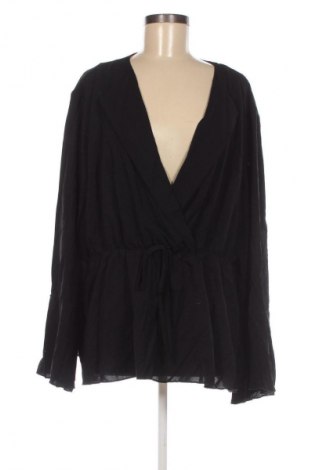 Дамска блуза SHEIN, Размер 4XL, Цвят Черен, Цена 5,11 €