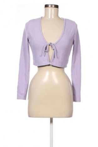 Damen Strickjacke H&M Divided, Größe M, Farbe Lila, Preis 3,99 €