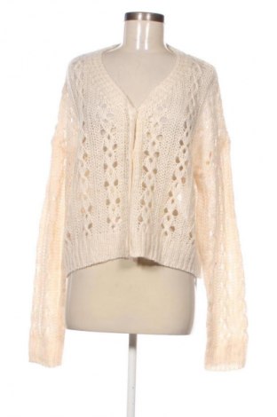 Damen Strickjacke SHEIN, Größe M, Farbe Ecru, Preis 4,99 €