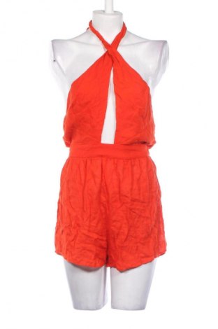 Kurzer Damenoverall Bershka, Größe S, Farbe Rot, Preis 4,99 €