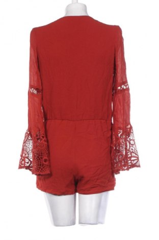 Dámská krátká kombinéza  H&M, Velikost M, Barva Červená, Cena  109,00 Kč