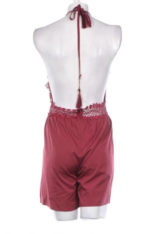 Дамски къс гащеризон SHEIN, Размер S, Цвят Червен, Цена 3,57 €