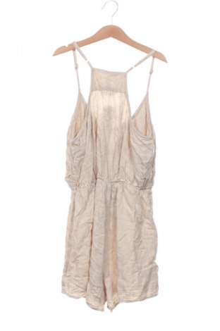 Дамски къс гащеризон Stradivarius, Размер S, Цвят Екрю, Цена 3,57 €