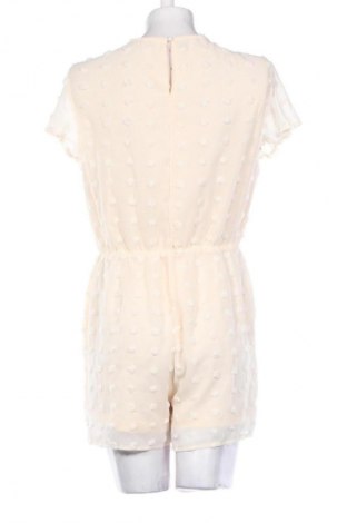 Дамски къс гащеризон Unbranded, Размер M, Цвят Екрю, Цена 3,57 €