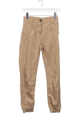 Pantaloni de femei Bershka, Mărime XXS, Culoare Bej, Preț 7,99 Lei