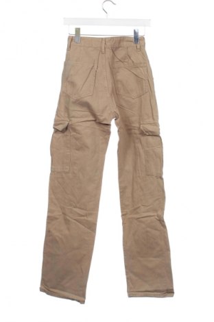 Damskie spodnie Stradivarius, Rozmiar XS, Kolor Beżowy, Cena 28,99 zł