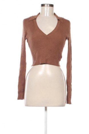 Pulover de femei H&M Divided, Mărime S, Culoare Maro, Preț 27,99 Lei