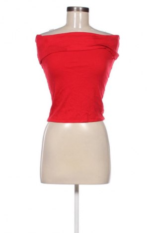 Дамски топ Stradivarius, Размер M, Цвят Червен, Цена 3,06 €