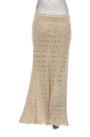 Fustă Makalu, Mărime M, Culoare Auriu, Preț 209,99 Lei