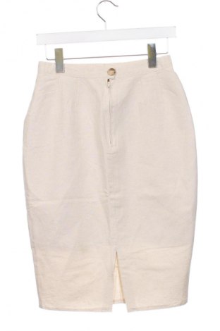 Rock Unbranded, Größe XS, Farbe Ecru, Preis 4,99 €