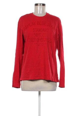 Damen Shirt Replay, Größe M, Farbe Rot, Preis 29,00 €, #136794251