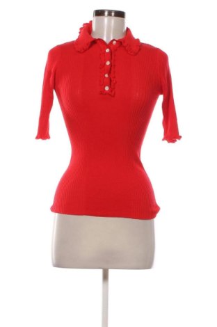 Bluză de femei H&M, Mărime XS, Culoare Roșu, Preț 36,99 Lei, #136828608
