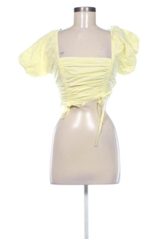 Bluzka damska Missguided, Rozmiar XS, Kolor Żółty, Cena 38,00 zł, #136859159