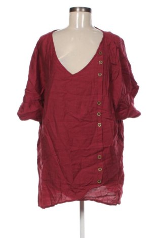 Bluză de femei Unbranded, Mărime 3XL, Culoare Roșu, Preț 64,99 Lei, #136871592